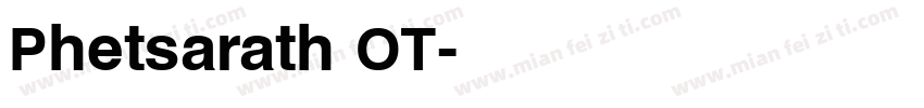 Phetsarath OT字体转换